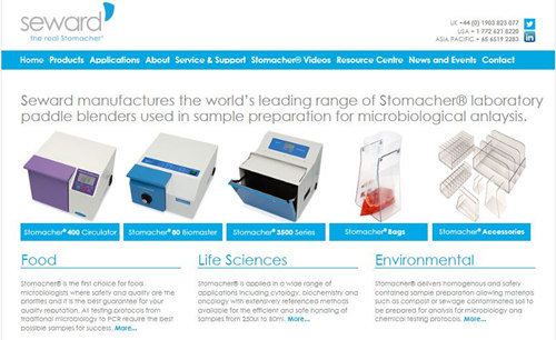 Seward launches website focused on sample preparation for microbiological analysis