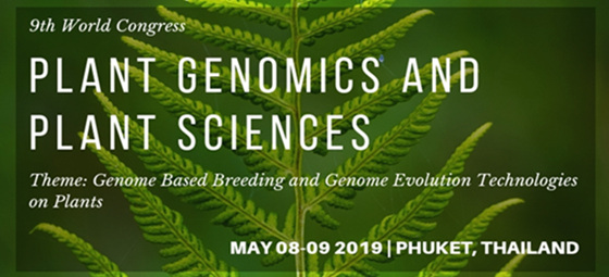 9th World Congress on Plant Genomics and Plant Sciences9th World Congress on Plant Genomics and Plant Sciences
